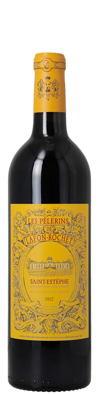 Pelerins-de-Lafon-Rochet red wine bottle